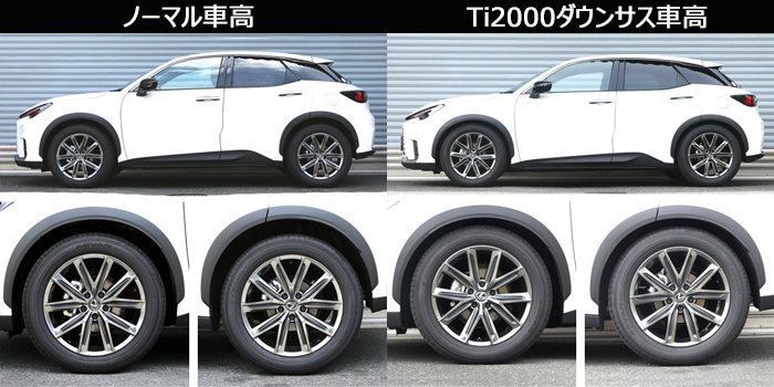 レクサス RX300/200t専用 ダウンサスキット(RS-R Ti2000)の販売