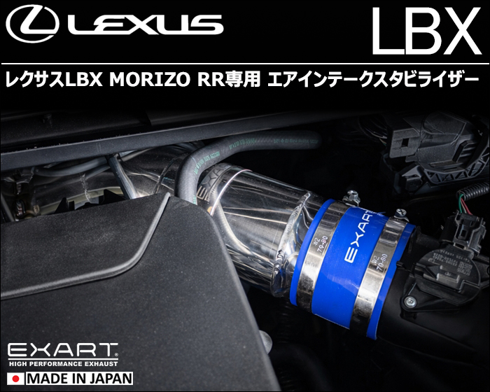 レクサスLBX MORIZO RR専用 エアインテークスタビライザー