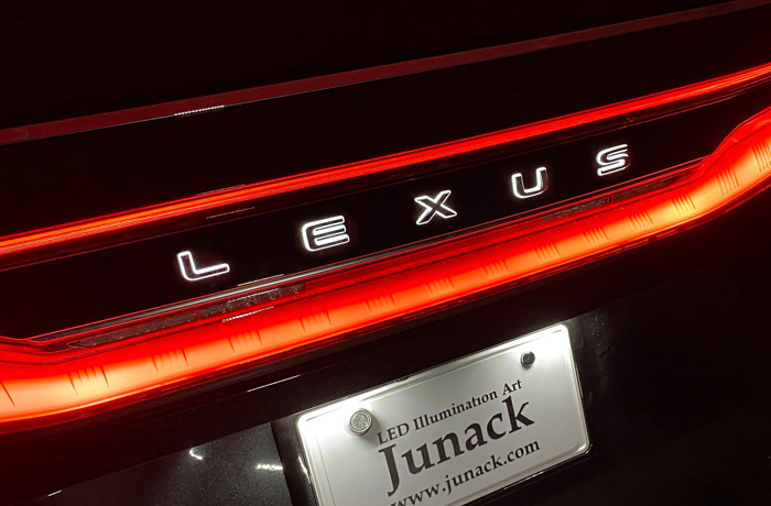 レクサスLM専用 LEDトランスワードイルミネーション