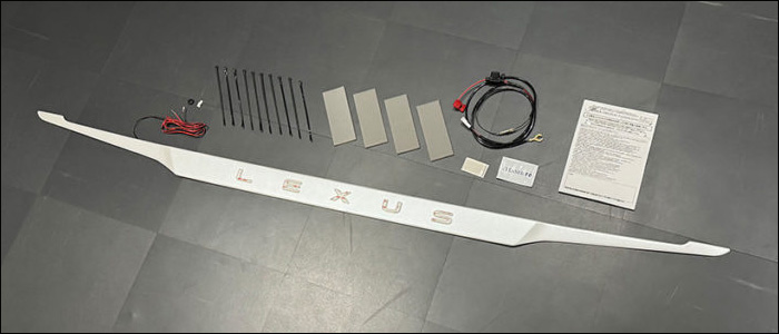 レクサスLM専用 LEDトランスワードイルミネーション