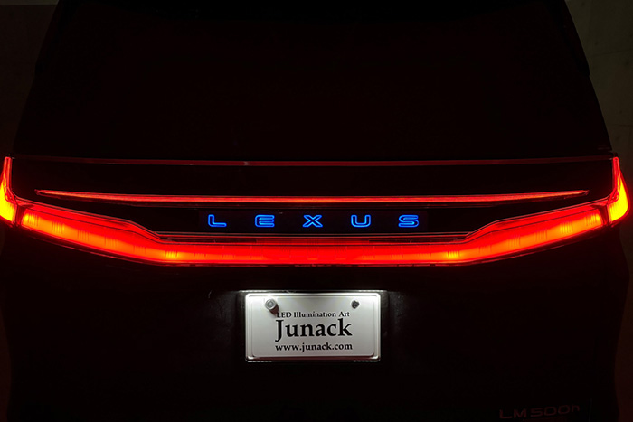レクサスLM専用 LEDトランスワードイルミネーション