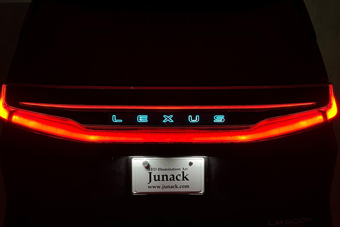 レクサスLM専用 LEDトランスワードイルミネーション