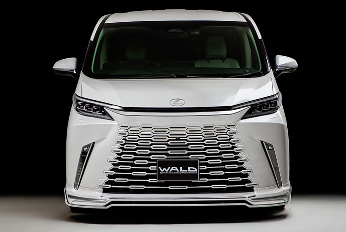 レクサスLM専用 エアロキットフルセット WALD リアビュー