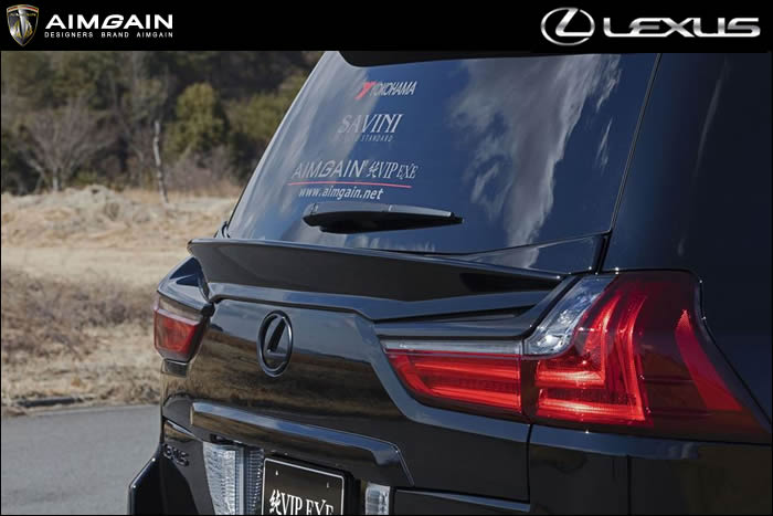 レクサス LX専用 AIMGAIN リアゲートスポイラー