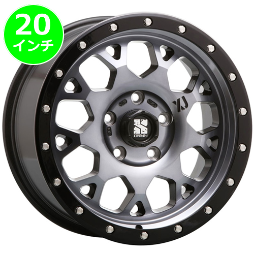 レクサス LX用 ホイール＆タイヤセット(エクストリームジェイ XJ04・20