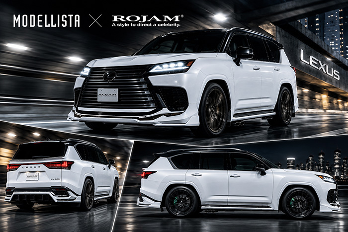 レクサスLX モデリスタ ROJAM エアロコンプリートキット 完成スタイル