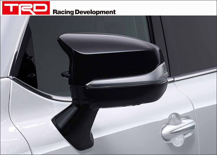 レクサスLX TRD アウターミラーカバー 装着イメージ