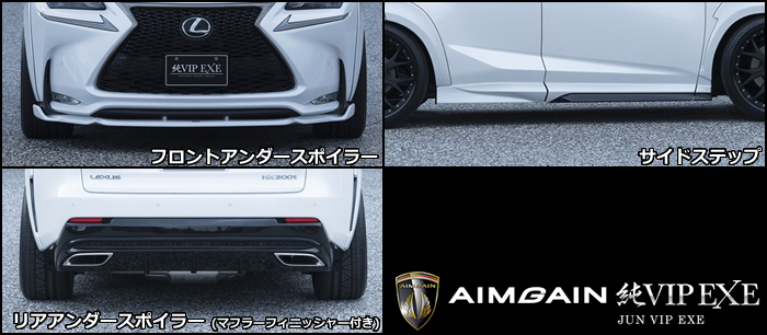 レクサス NX F-SPORT(前期)専用 エアロキットフルセット(エイムゲイン)