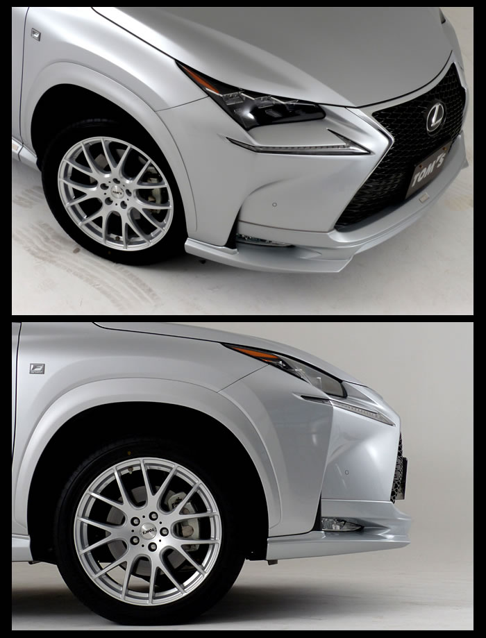 レクサス NX(前期)専用 フロントスポイラー(トムス)