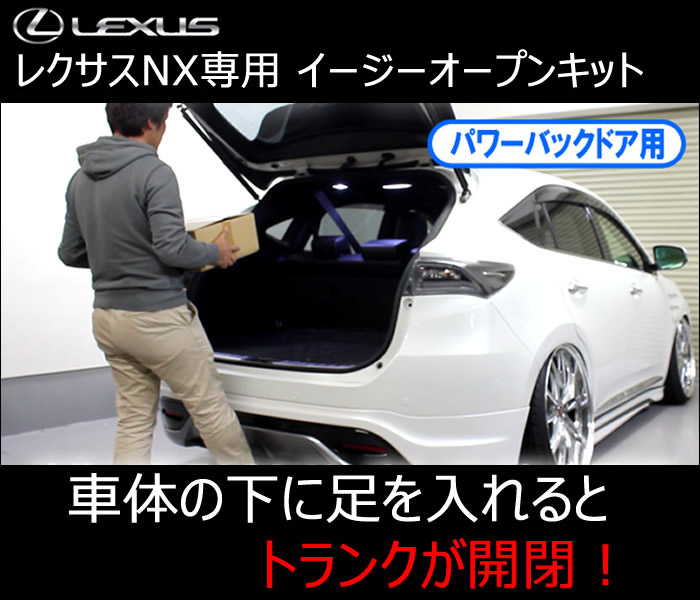 レクサス NX専用 イージーオープンキット(パワーバックドア用)