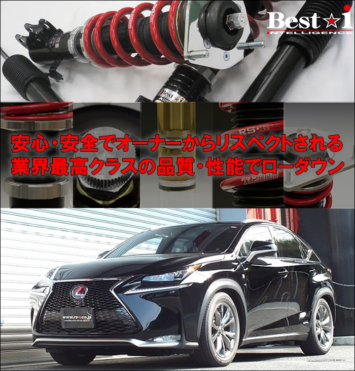 レクサス NX専用 車高調キット(RS-R Best-i)