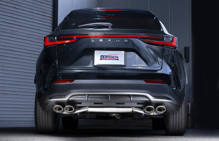 レクサスNX専用 5ZIGEN ASHIKU マフラー