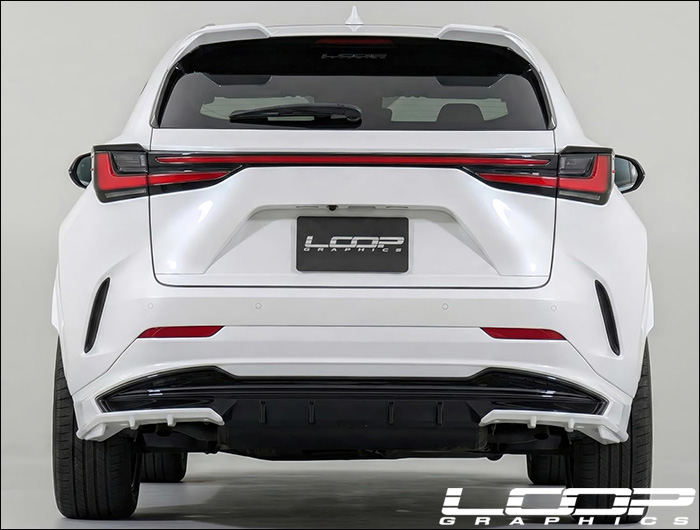 レクサスNX TRDエアロ専用 リアアンダーディフューザー