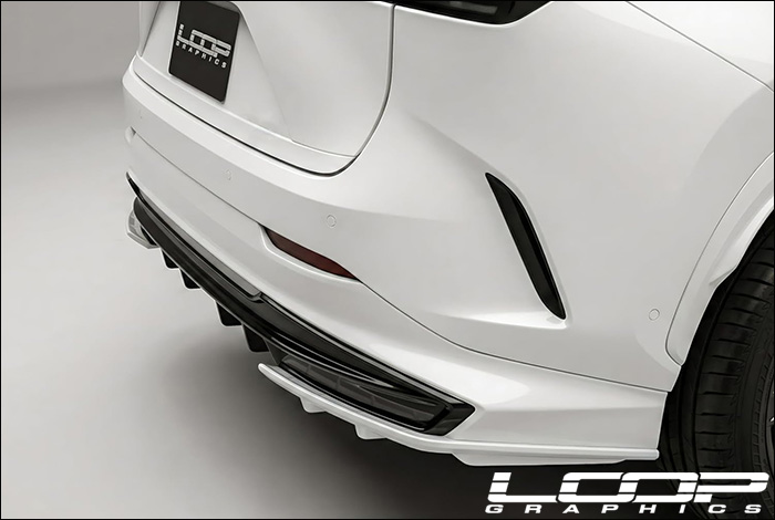 レクサスNX TRDエアロ専用 リアアンダーディフューザー