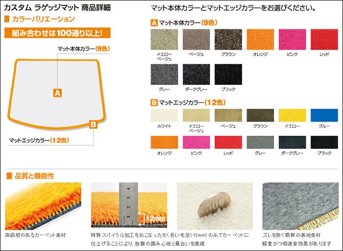 レクサス RX専用 クラッツィオ ラゲッジマットの販売ページです