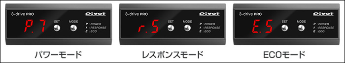 レクサス UX200専用 スロットルコントローラー(3-drive PRO)