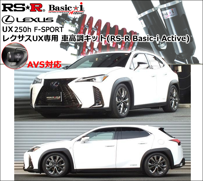 レクサスUX250h専用 車高調キット(RS-R Basic-i Active)