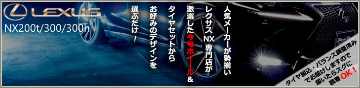 レクサス NX用ホイールタイヤセット