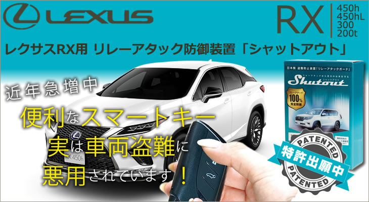 レクサスRX専門カスタムパーツカタログページです。｜ラグジュアリー